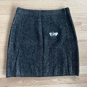 NWT Louis Vuitton 2019 Cashmere Mini Skirt Size S